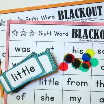  Crazy Fun Sight Word Games For Kindergarteners