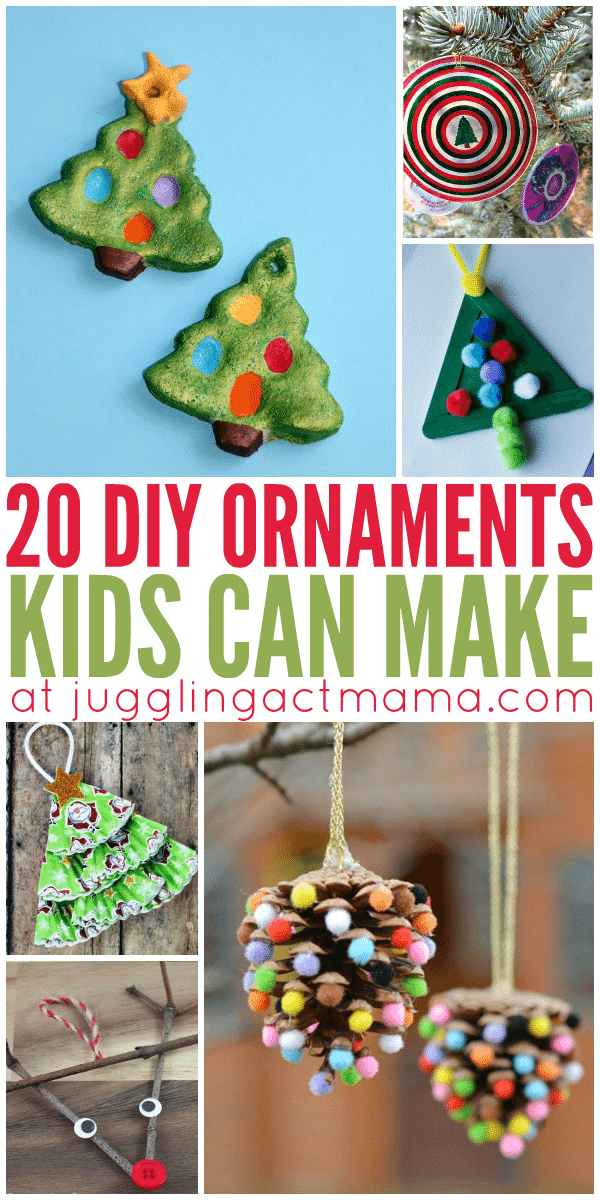  DIY Ornaments Kids Can Make