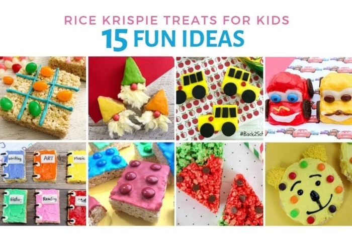 Fun And Easy Rice Krispie Treats For Kids • The Three Snackateers