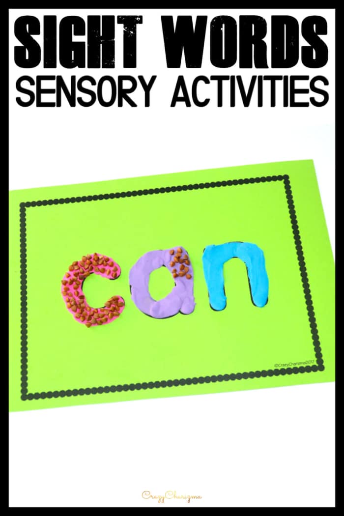 Sight Word Game And Worksheets In Kindergarten
