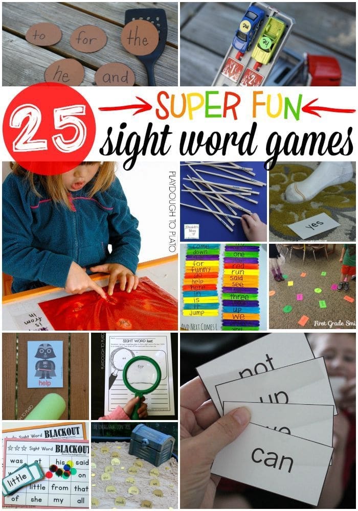  Super Fun Sight Word Games