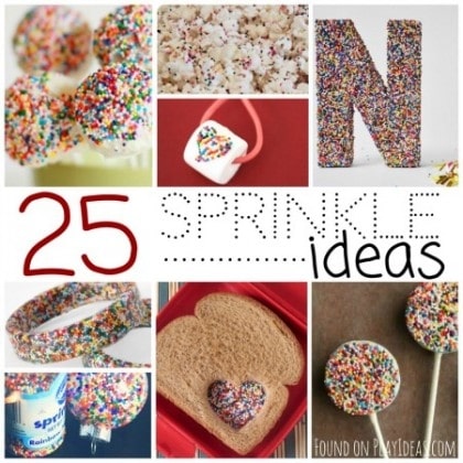  Sweet Sprinkle Ideas For Kids