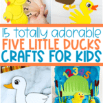Totally Adorable Five Little Ducks Crafts For Preschoolers