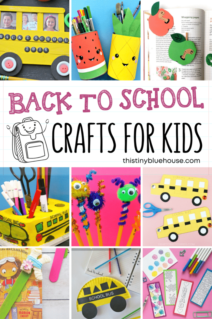75+ Best Adorable Back To School Crafts For Kids