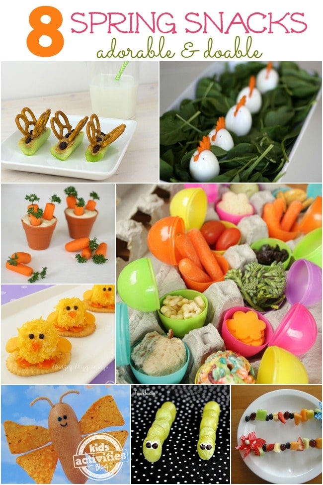  Easy & Adorable Spring Snacks & Treats For Kids