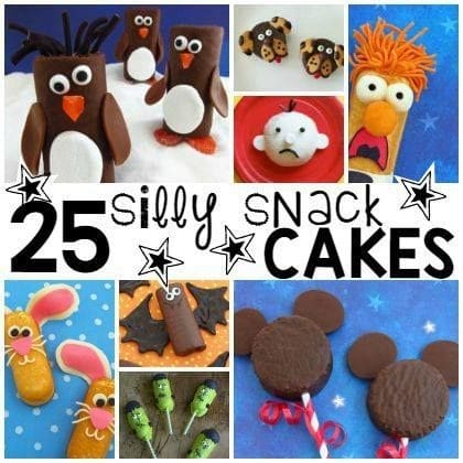  Silly Snack Cake Crafts For Kids