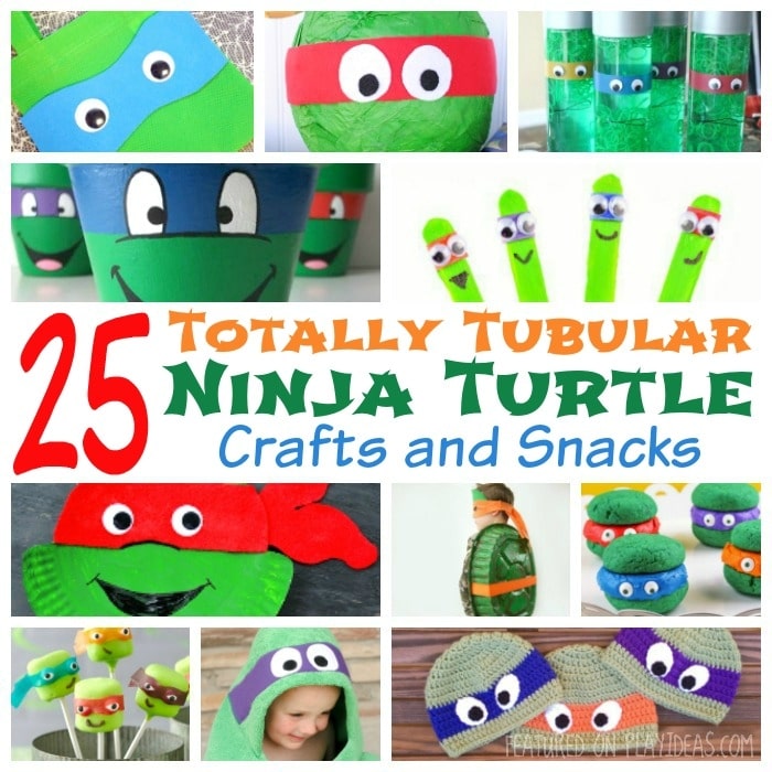  Totally Tubular Ninja Turtle Crafts And Snacks